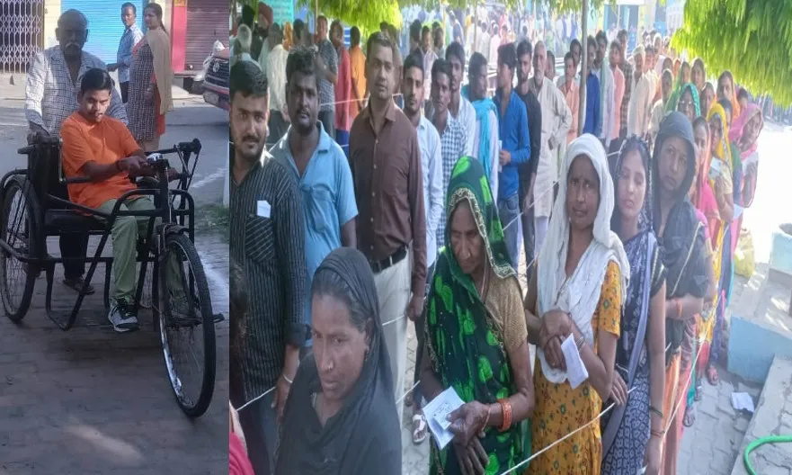 Lok Sabha Elections 2024: पीलीभीत में मतदान जारी, लगी लंबी कतारें...घरों से निकलने लगे मतदाता