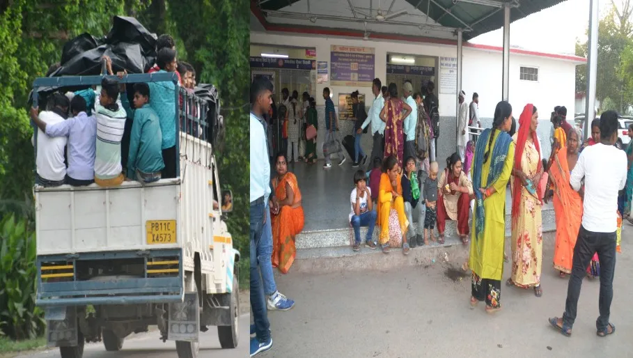 पीलीभीत: चुनाव में जब्त किए गए वाहन, यात्रियों की बढ़ेंगी मुश्किलें