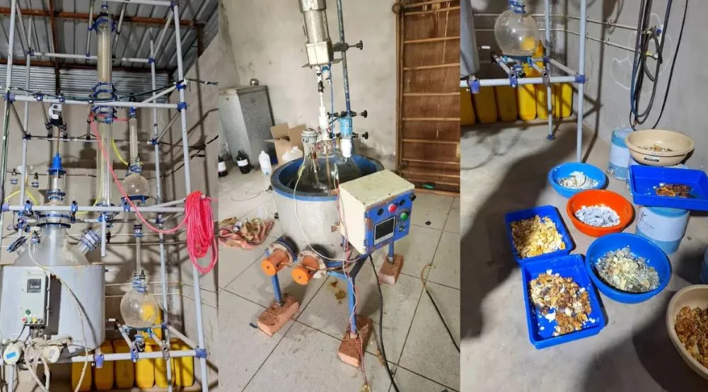 गुजरात-राजस्थान में छापेमारी के बाद 230 करोड़ रुपए की मेफेड्रोन जब्त, 13 लोग गिरफ्तार 