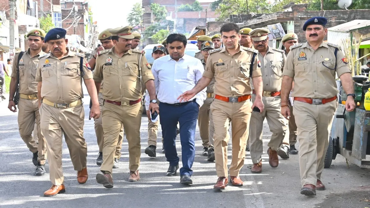 चुनाव में गड़बड़ी करने वालों पर होगी सख्त कार्रवाई : एसपी जौनपुर 