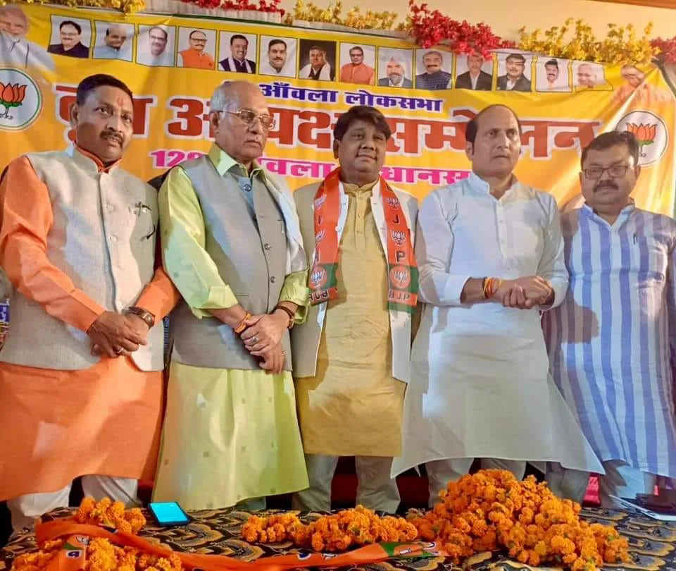 बरेली: ऊपर अपराधियों के सफाए का दावा...नीचे यह कैसा संदेश, हिस्ट्रीशीटर संदेश कन्नौजिया की भाजपा में एंट्री