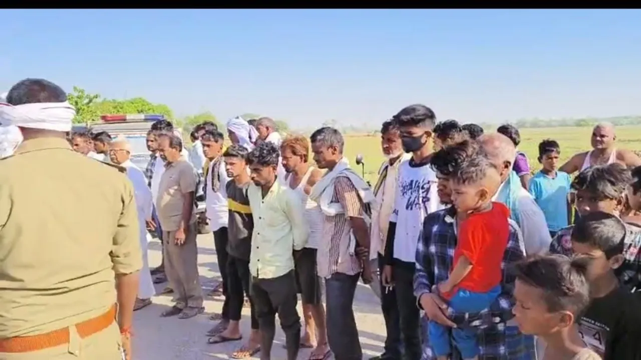 बहराइच: युवक का नदी में मिला शव, ईंट से कूचा गया सिर 