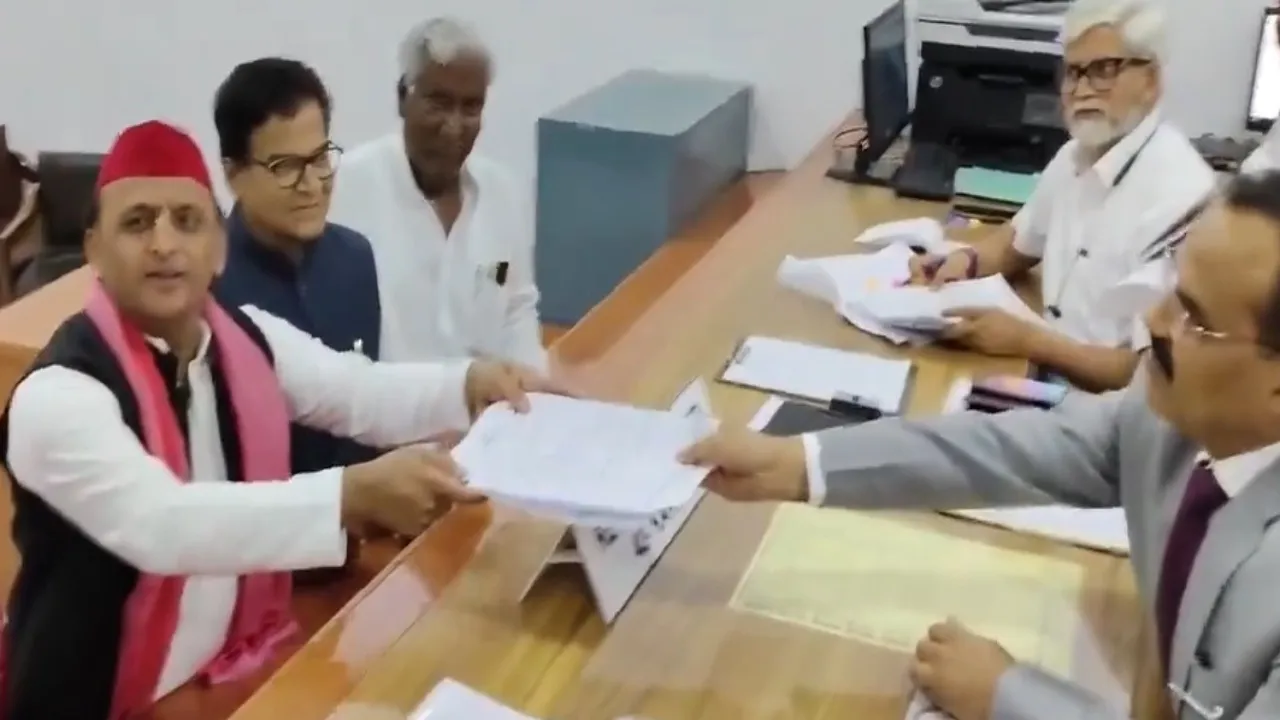 Video: अखिलेश यादव ने लोकसभा नामांकन से पहले लिखा संदेश-फिर इतिहास... 