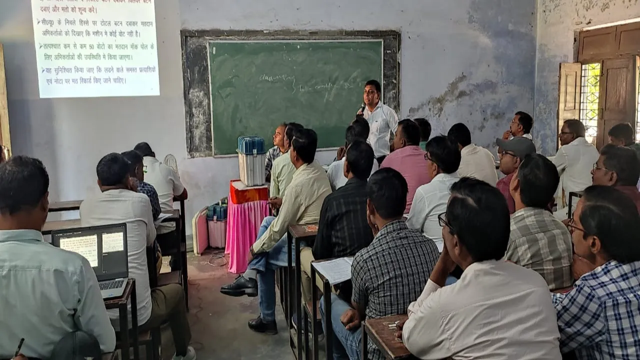 Action: प्रशिक्षण से नदारद 39 मतदान कार्मिकों पर केस दर्ज करने के निर्देश 