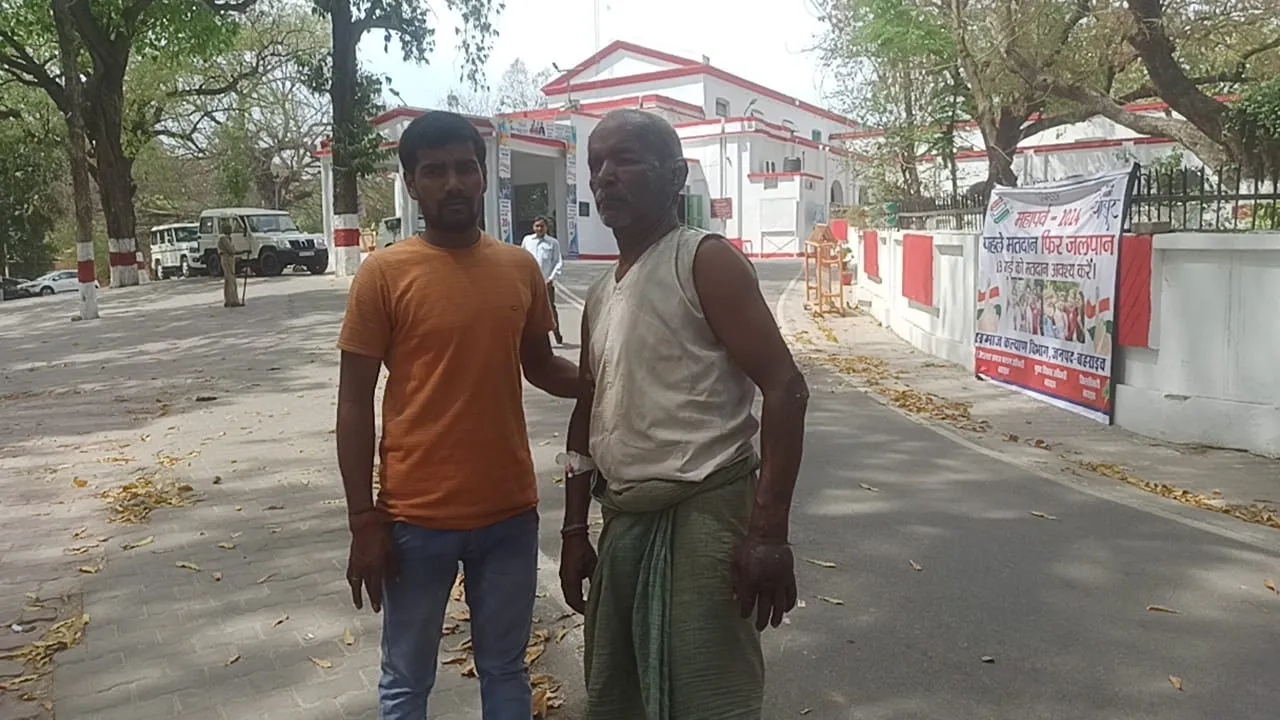 बहराइच: ग्रामीण की हालत देख नाराज हुईं डीएम, कोतवाल को केस दर्ज करने के निर्देश