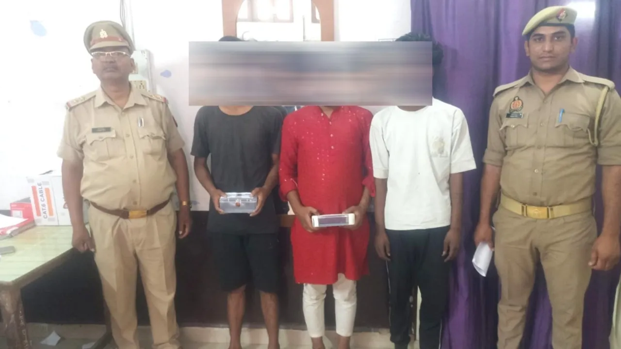 हरदोई: अपहरण का नाटक करने वाला युवक साथियों सहित भेजा गया जेल 