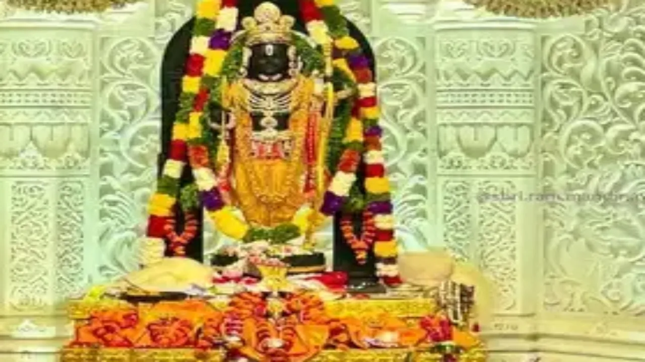 रामनवमी अयोध्या: 100 जगह पर लगाई जाएंगी एलईडी स्क्रीन, स्थापित किया जाएगा राम दरबार