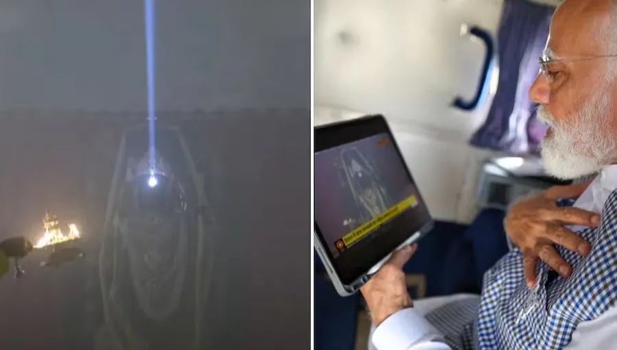 1100 KM दूर से PM मोदी ने देखा रामलला का सूर्य तिलक, बोले- हर किसी के लिए परमानंद का पल है...