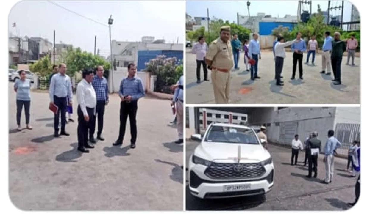 लखनऊ: अवध बस स्टेशन का एचडी ने किया निरीक्षण, जाम को लेकर दिए कई निर्देश