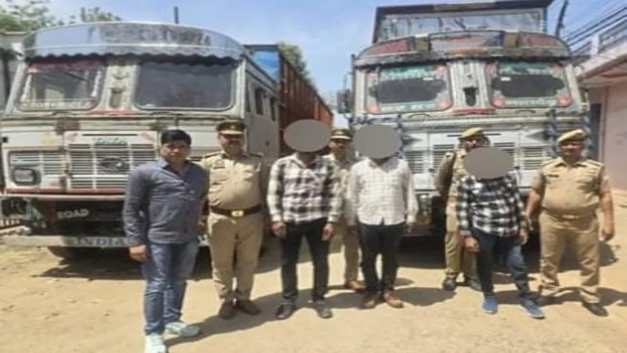प्रयागराज: ट्रक लूटने वाले अंतर्जनपदीय गिरोह के तीन सदस्य गिरफ्तार