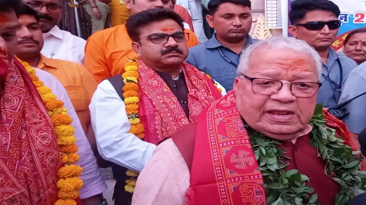 राजस्थान के राज्यपाल कलराज मिश्र ने किया मां विन्ध्यवासिनी देवी का दर्शन-पूजन