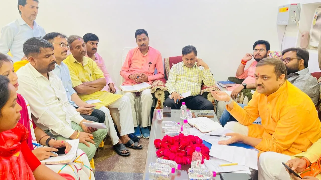 पन्ना प्रमुख भाजपा की सबसे मजबूत कड़ी :अवनीश सिंह