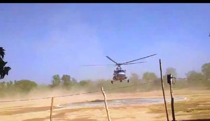 पीलीभीत: मोदी के आगमन से पहले SPG की निगरानी में हेलीपैड से लेकर जनसभा स्थल तक हुआ ट्रायल