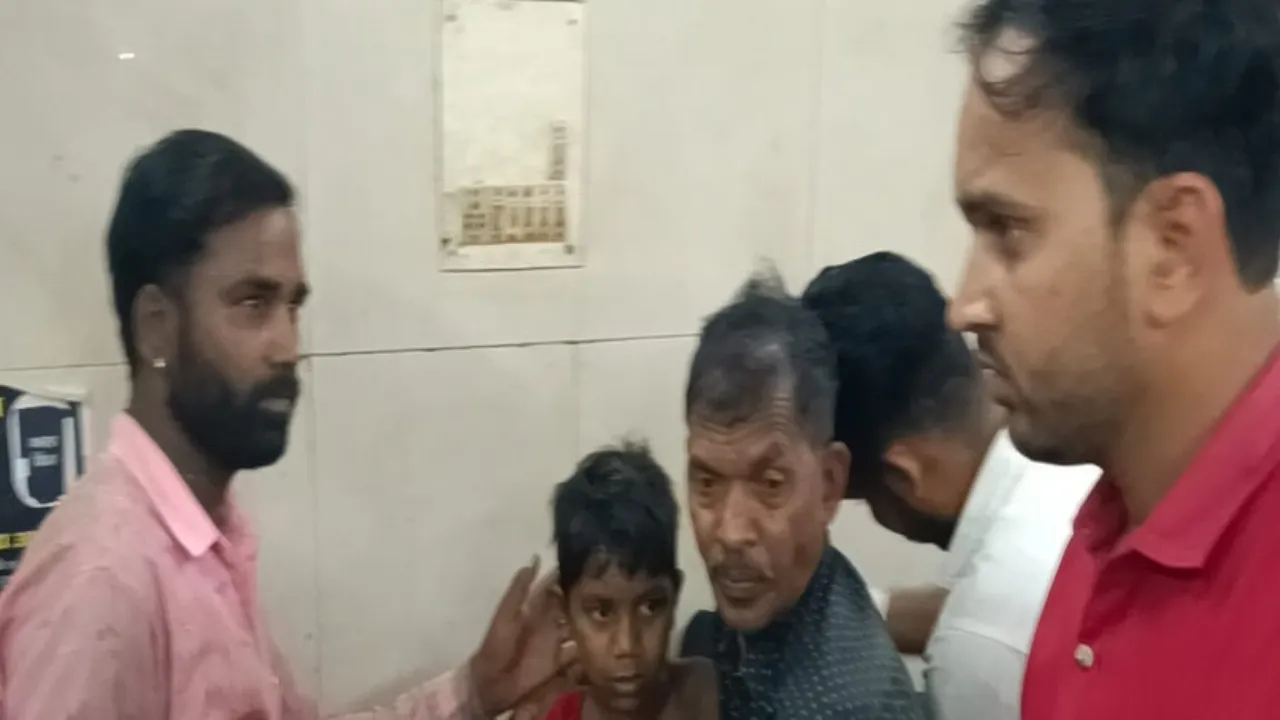 बहराइच: थ्रेसर मशीन से कटा बालक का हाथ, गंभीर हालत में लखनऊ रेफर 