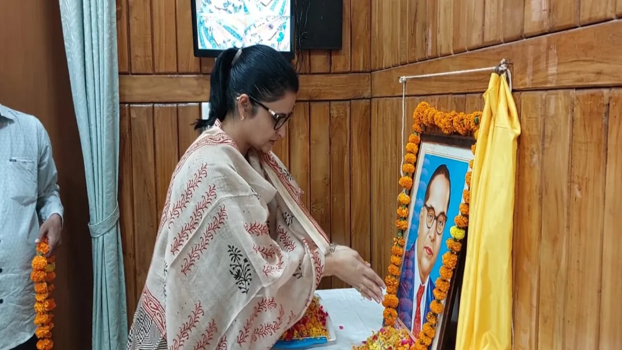 समता मूलक समाज की स्थापना में बाबा साहब का रहा योगदान :मोनिका रानी