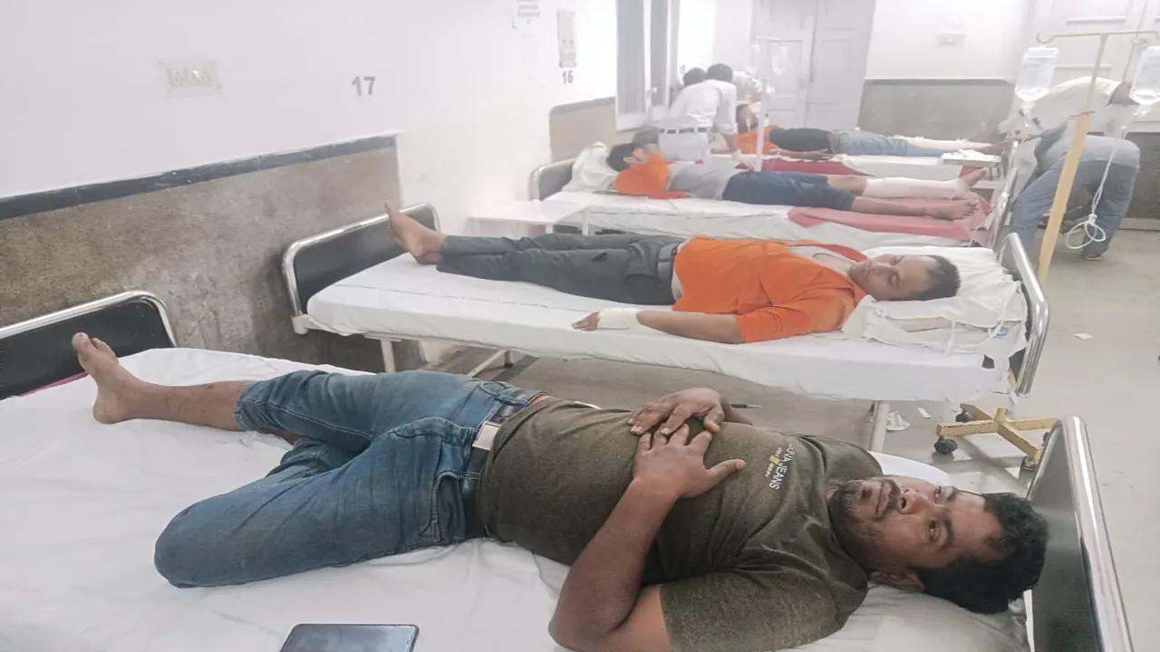 गोंडा में बड़ा हादसा: रेल पटरी छिटकने से 9 श्रमिक घायल, रेल महकमें में हड़कंप