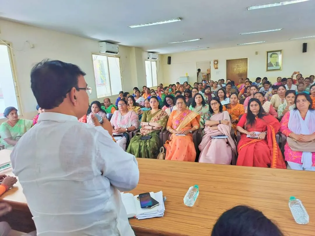 भाजपा की युवा मोर्चा, महिला मोर्चा के साथ लगातार जारी है बैठकें,वोट प्रतिशत बढ़ाने पर जोर