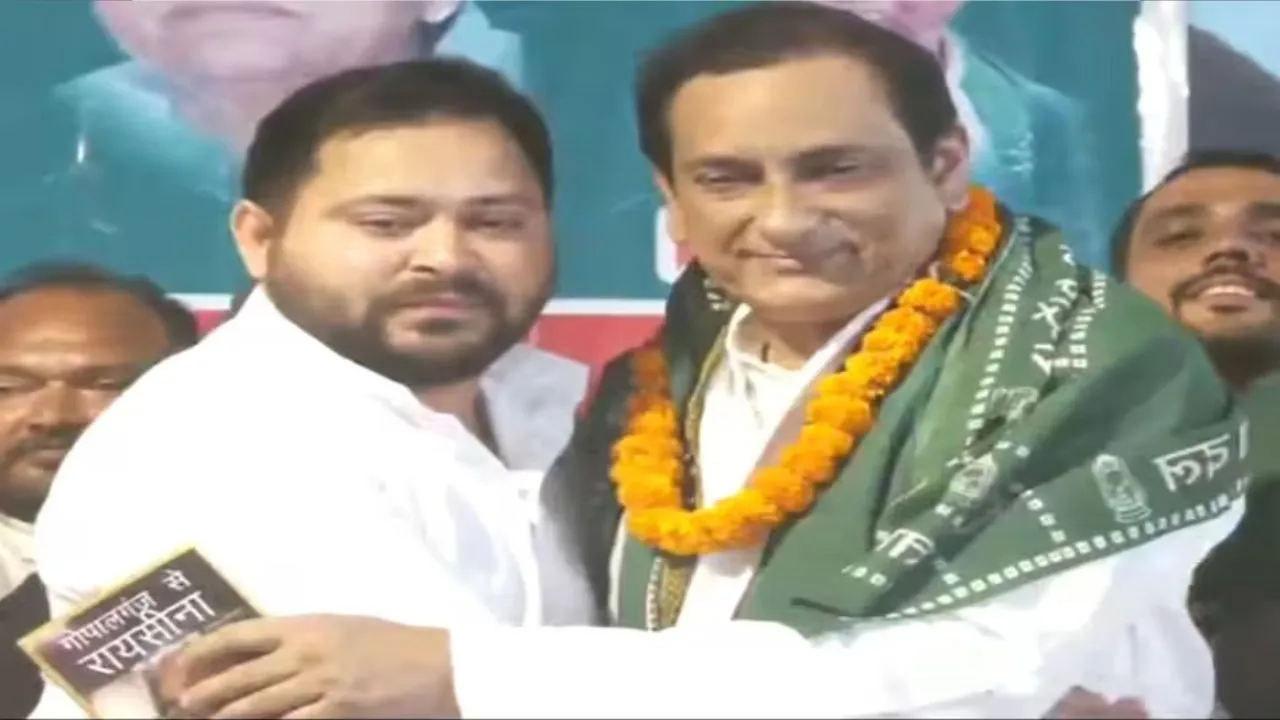 बिहार: खगड़िया के निवर्तमान सांसद महबूब अली कैसर RJD में शामिल, कहा-चिराग गद्दार 