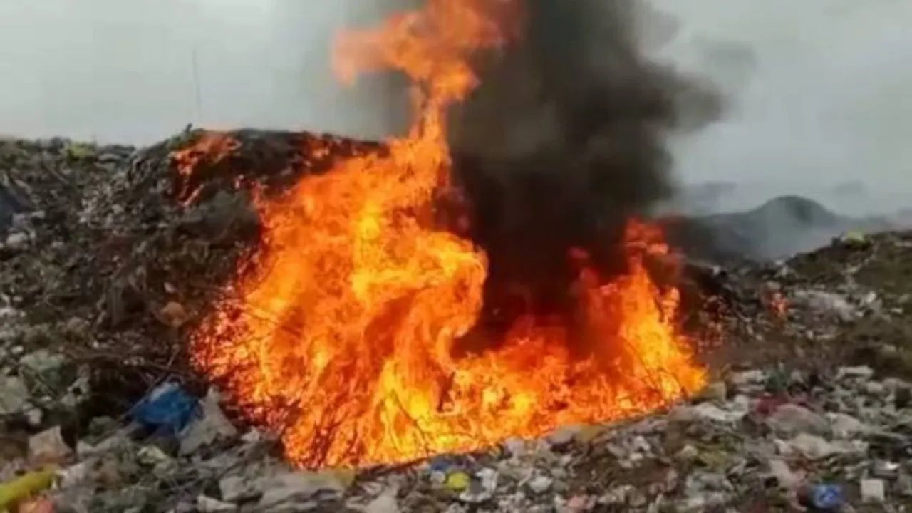 Kanpur: नयागंज दाल मंडी में रासायनिक पदार्थों को खुले में जलाने से फैल रहा वायु प्रदूषण...नगर निगम अधिकारियों को लगाई फटकार