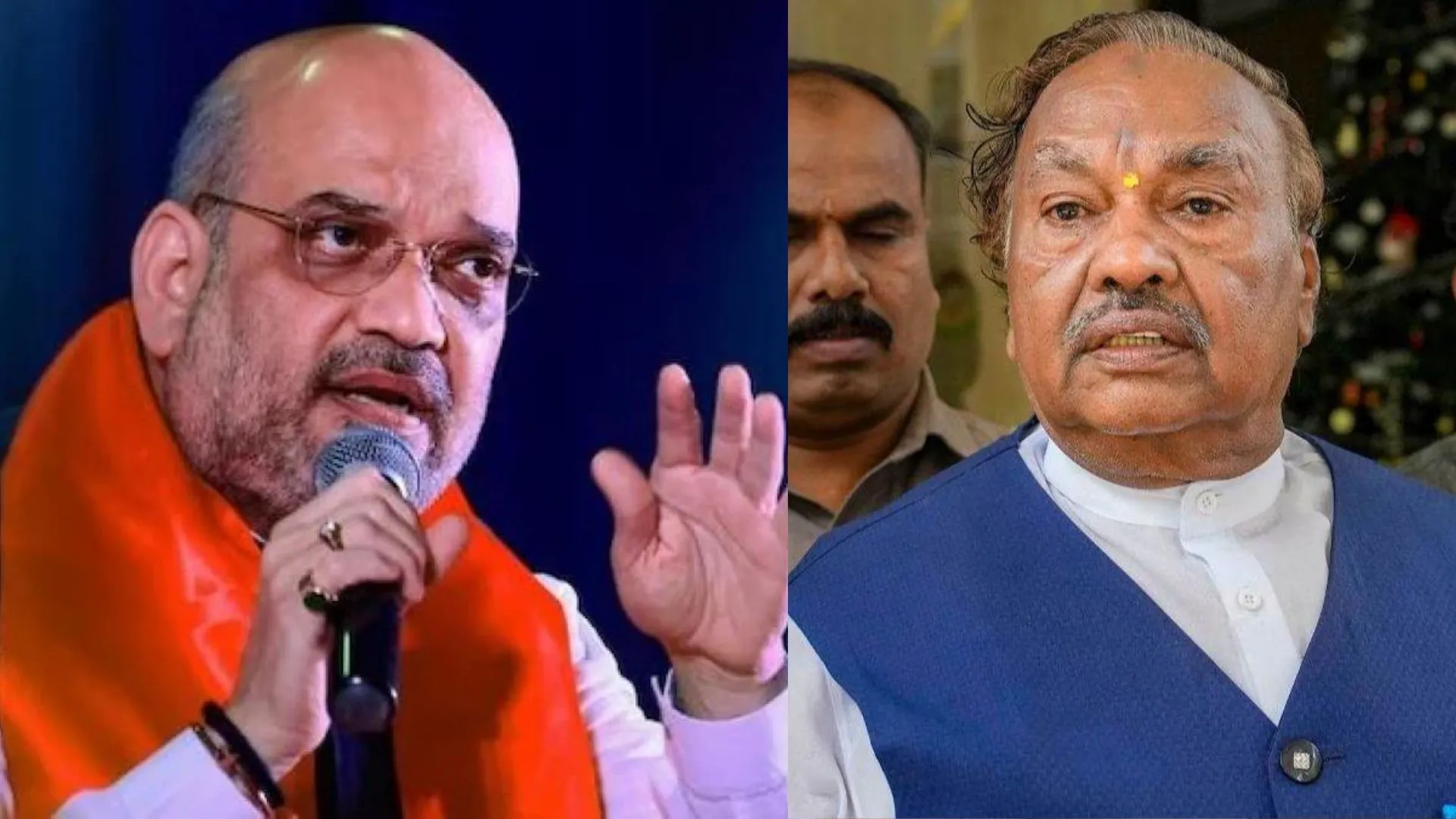 अमित शाह ने ईश्वरप्पा से उम्मीदवारी वापस लेने को कहा, बागी भाजपा नेता इरादा बदलने के पक्ष में नहीं 