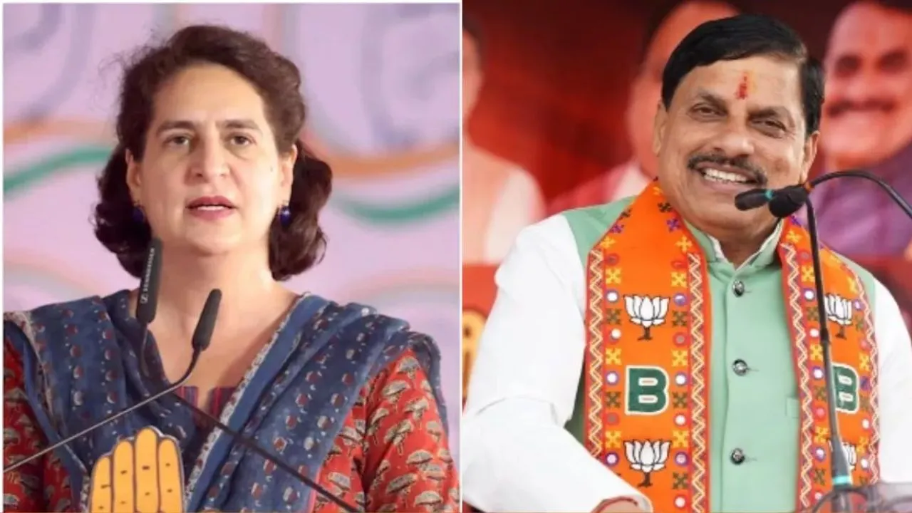 MP News: मुख्यमंत्री मोहन यादव ने प्रियंका पर साधा निशाना, ‘नकली’ गांधी बताया 