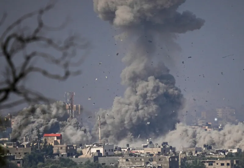 Israel Attack Gaza : गाजा में इजरायली हवाई हमले में 22 फिलिस्तीनी मारे गए 