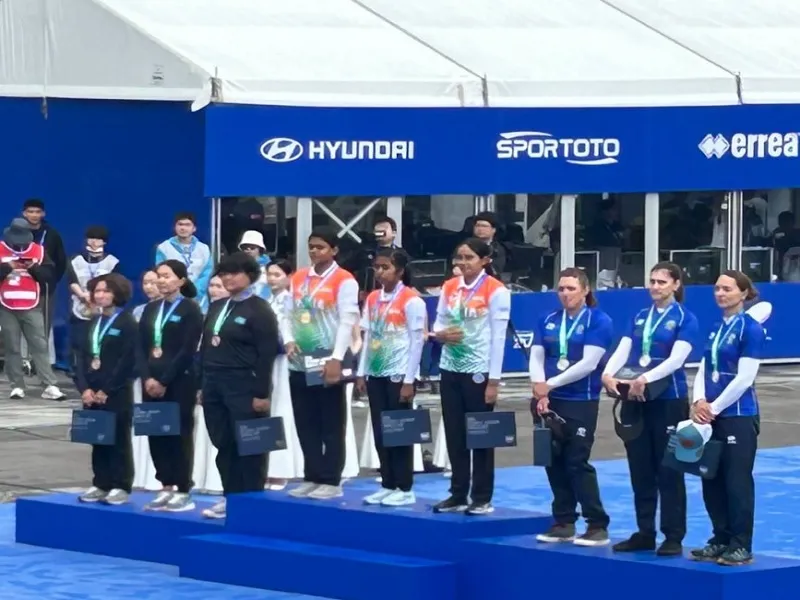 Archery World Cup : तीरंदाजी विश्व कप में भारतीय पुरुष और महिला कंपाउंड टीमों का शानदार प्रदर्शन, जीते स्वर्ण पदक 