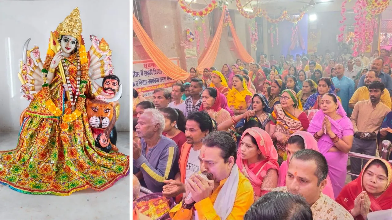 Chaitra Navratri 2024: नवरात्र के चौथे दिन मां कूष्मांडा दर्शन कर भक्त हुए निहाल...मंदिरों में लगी भीड़