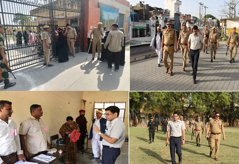 Lok Sabha Election 2024 : रामपुर में तीन बजे तक हुआ 42.77 प्रतिशत मतदान, सुरक्षा के लिहाज से पुलिस बल तैनात 