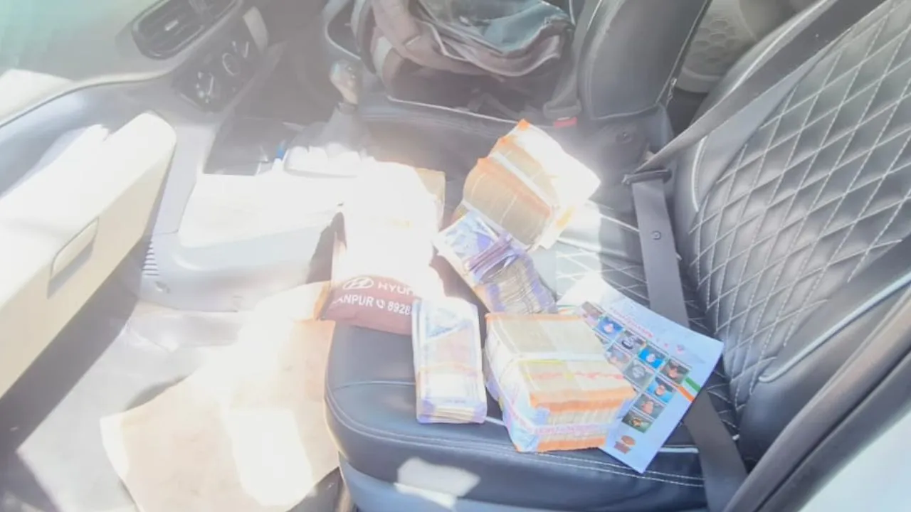 Kanpur News: लोकसभा चुनाव को लेकर अलर्ट मोड पर पुलिस...चेकिंग के दौरान कार से नौ लाख रुपये बरामद