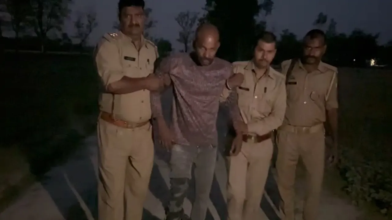 सुल्तानपुर: पुलिस मुठभेड़ में लुटेरा गिरफ्तार, जवाबी कार्रवाई में बदमाश के पैर में लगी गोली 