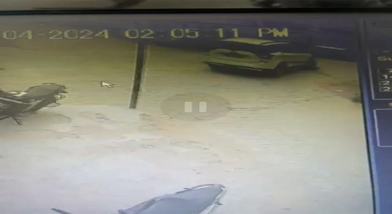 लखनऊ: कार चालक की गलत ड्राइविंग ने ले ली बच्ची की जान, वारदात के बाद हुआ फरार, घटना CCTV कैमरे में कैद