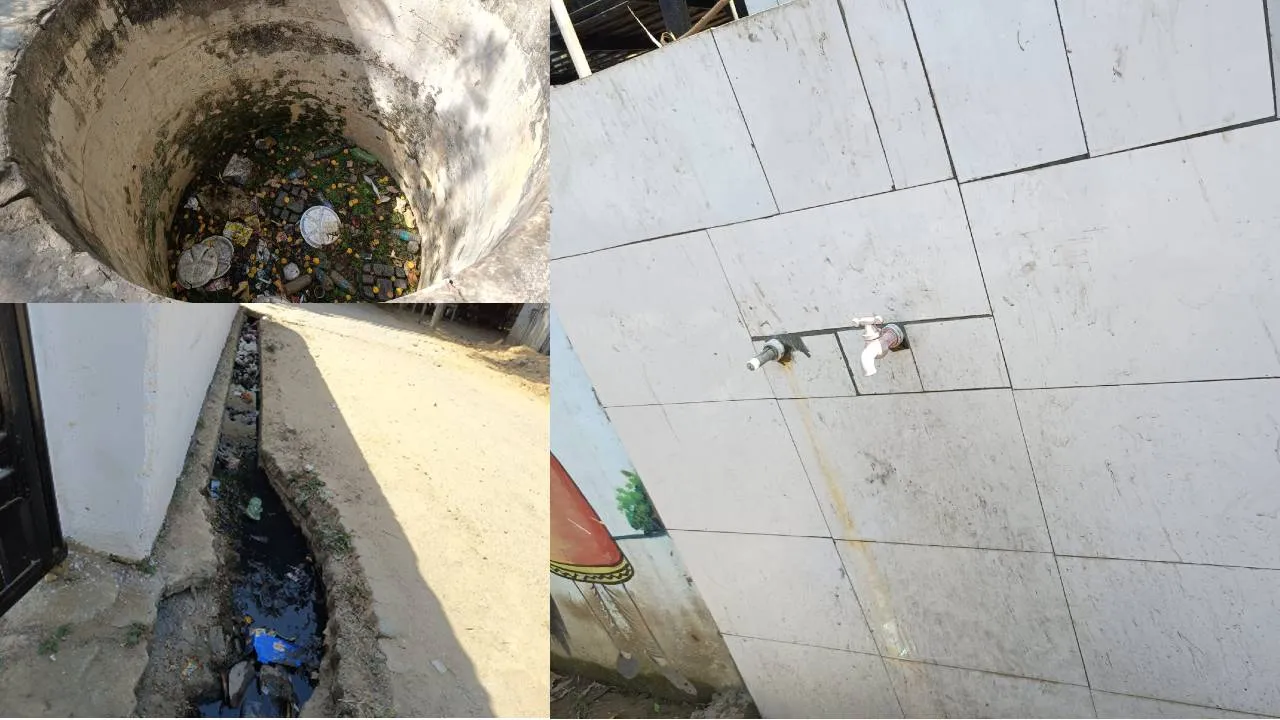 सीतापुर: बदहाली के आंसू बहा रहे मतदान केंद्र, सुविधायें न होने से कार्मिकों को होगी परेशानी 
