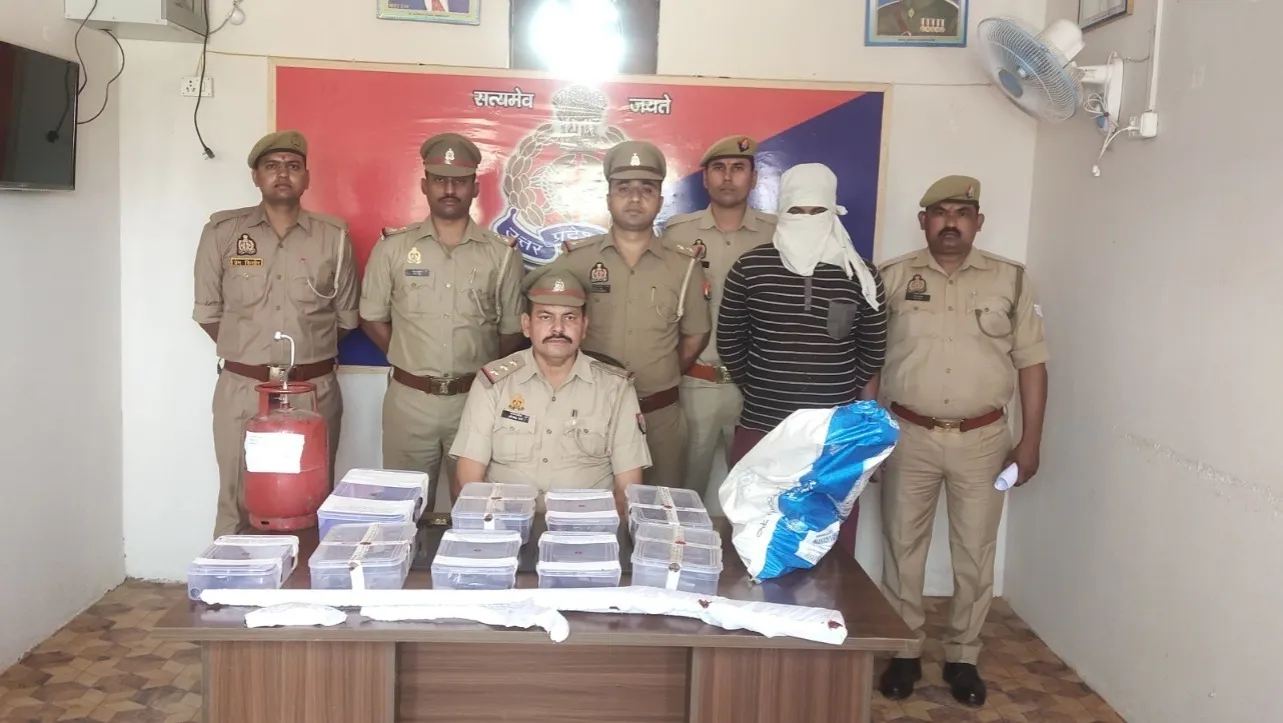 लखीमपुर-खीरी: बैरिया जंगल में अवैध शस्त्र फैक्ट्री का भंडाफोड़, आरोपी गिरफ्तार 