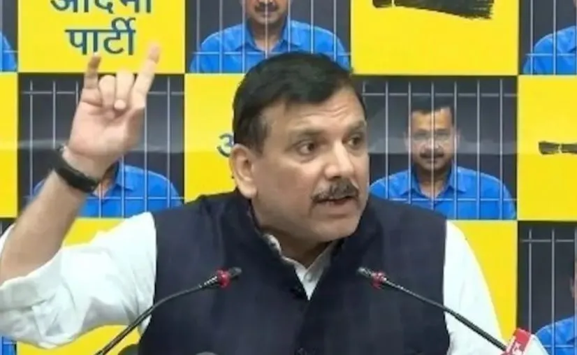 संजय सिंह का दावा, सुनीता केजरीवाल को तिहाड़ जेल में सीएम केजरीवाल से फेस टू फेस नहीं करने दी गई मुलाकात