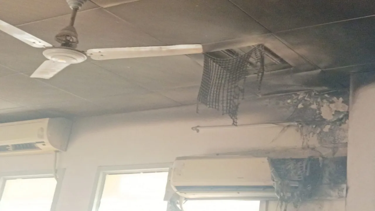 लखनऊ: SGPGI में लगी आग, स्वास्थ्यकर्मियों ने टाला बड़ा हादसा