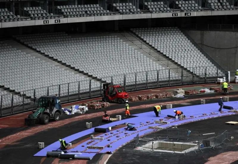 बैंगनी रंग का होगा ओलंपिक का एथलेटिक ट्रैक,  26 जुलाई से शुरू होना है टूर्नामेंट