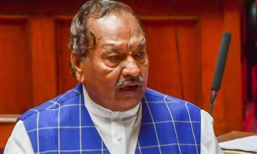 बीजेपी ने ईश्वरप्पा को छह साल के लिए पार्टी से किया निष्कासित 
