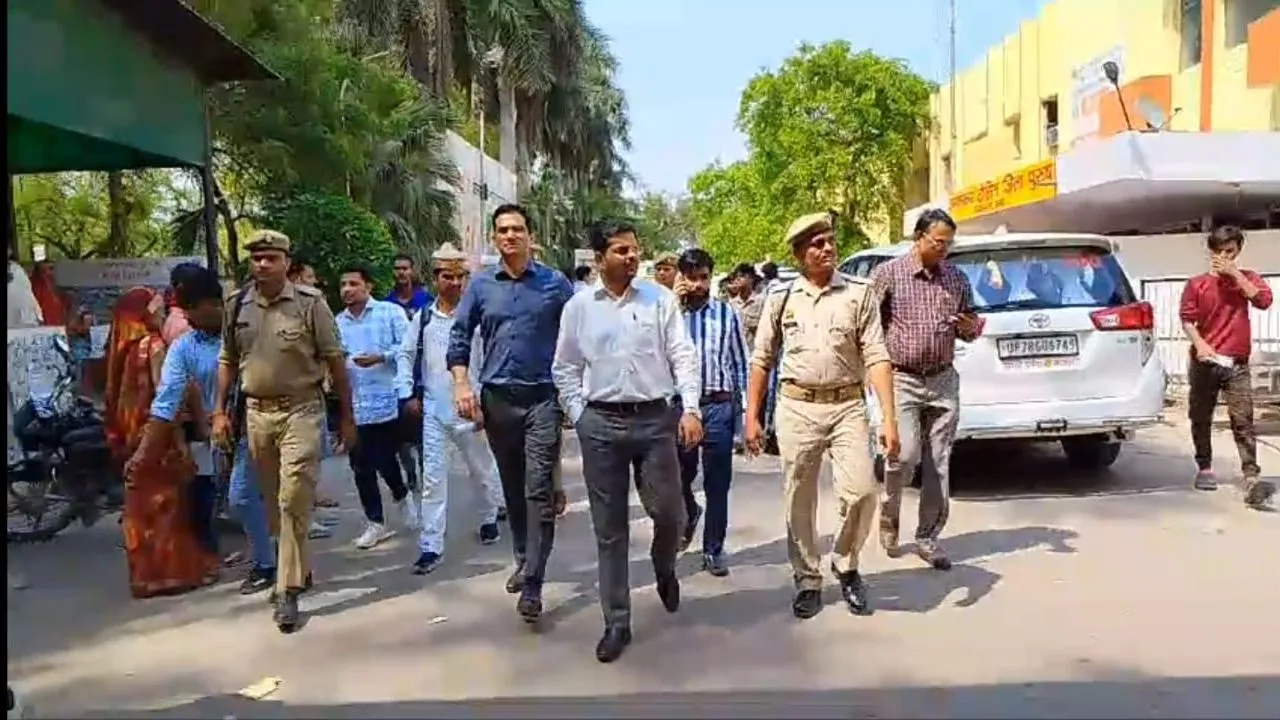 डीएम औचक निरीक्षण उन्नाव 2