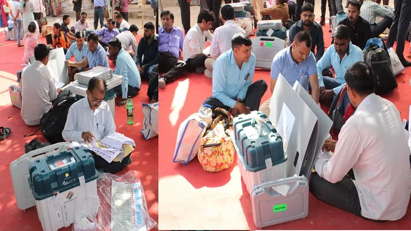 रामपुर : रवाना होने लगीं पोलिंग पार्टियां, सुरक्षा के कड़े इंतजाम...गड़बड़ी करने वालों से सख्ती से निपटा जाएगा