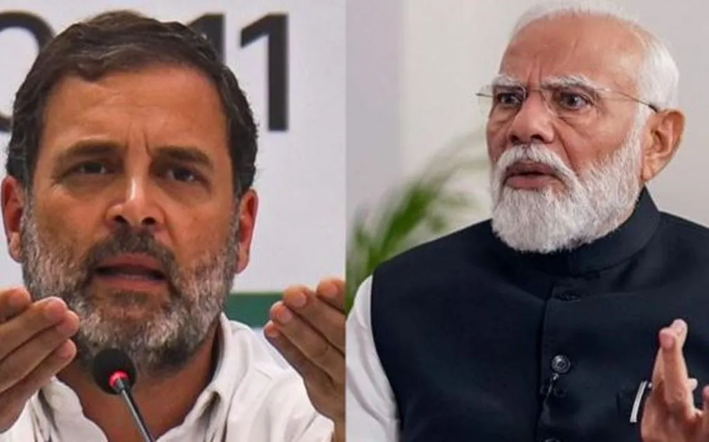 राहुल गांधी ने पीएम मोदी पर बोला हमला, कहा- यह चुनाव लोकतंत्र और गरीबों के हक को बचाने का है
