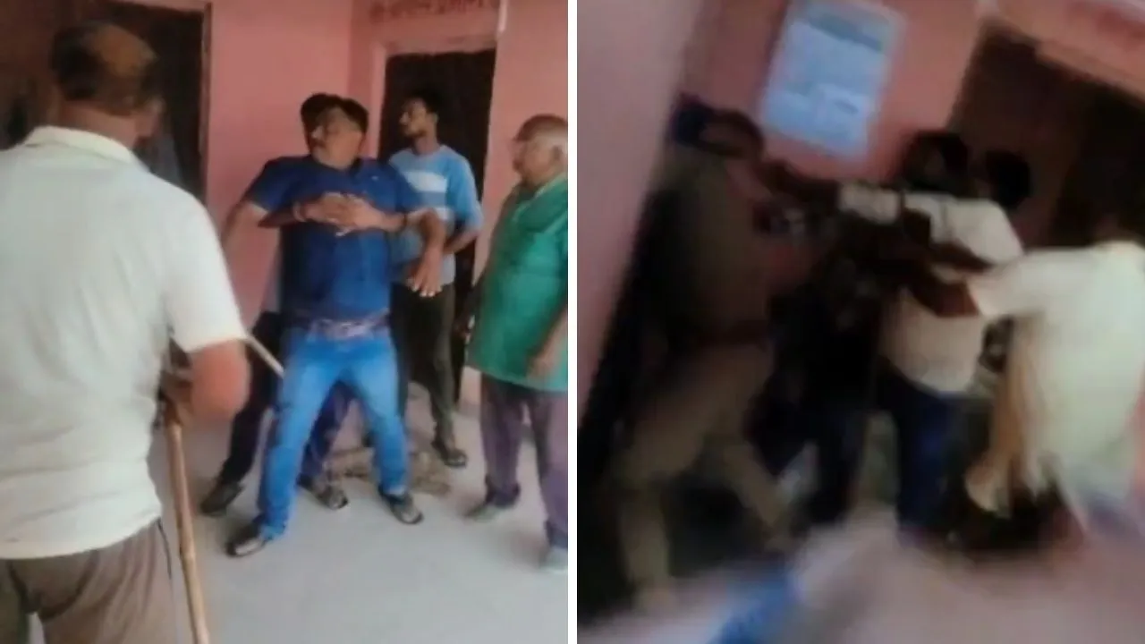 Fatehpur: पुलिस बनी रही मूकदर्शक; चौकी के अंदर जमकर चले लात-घूंसे, दो घायल, इस बात पर हुआ विवाद... 