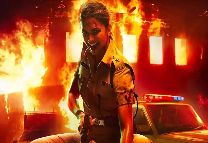 फिल्म 'सिंघम अगेन' का नया पोस्टर रिलीज, धांसू अंदाज में दिखी लेडी सिंघम दीपिका पादुकोण