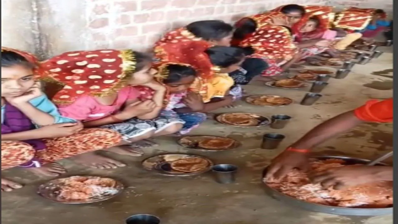 श्रावस्ती: गूंजा जगत जननी जगदंबा की जय का नारा