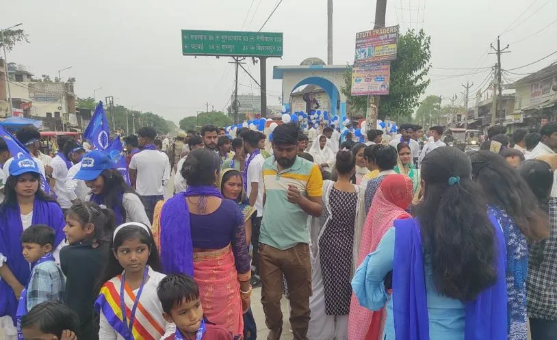 रामपुर:  मिलक में प्रशासन ने डॉ. आंबेडकर की शोभायात्रा निकालने से रोका, हंगामा