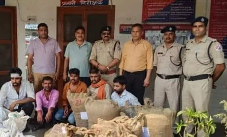 शाहजहांपुर: रेलवे संपत्ति की चोरी करने वाले पांच चोर गिरफ्तार