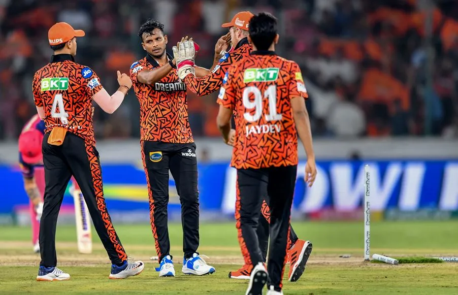 IPL 2024: रोमांचक मुकाबले में सनराइजर्स  हैदराबाद ने राजस्थान रॉयल्स को एक रन से हराया