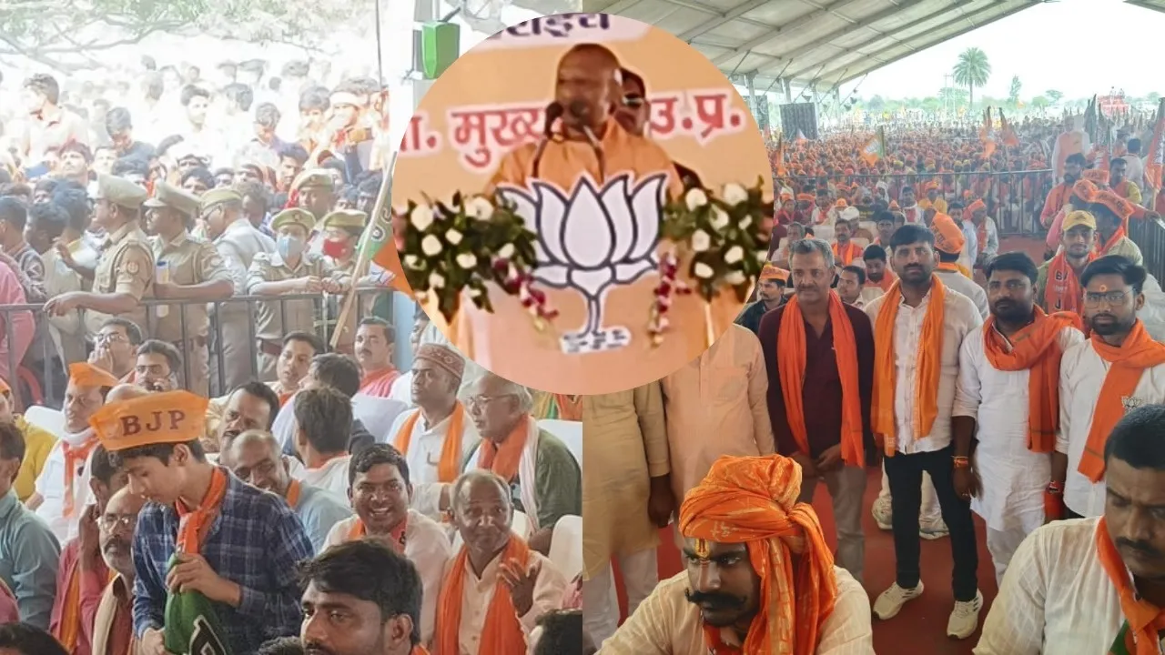 सपा और कांग्रेस पर सीएम योगी ने बोला हमला, कहा- देश से खत्म हो रहा आतंकवाद और नक्सलवाद