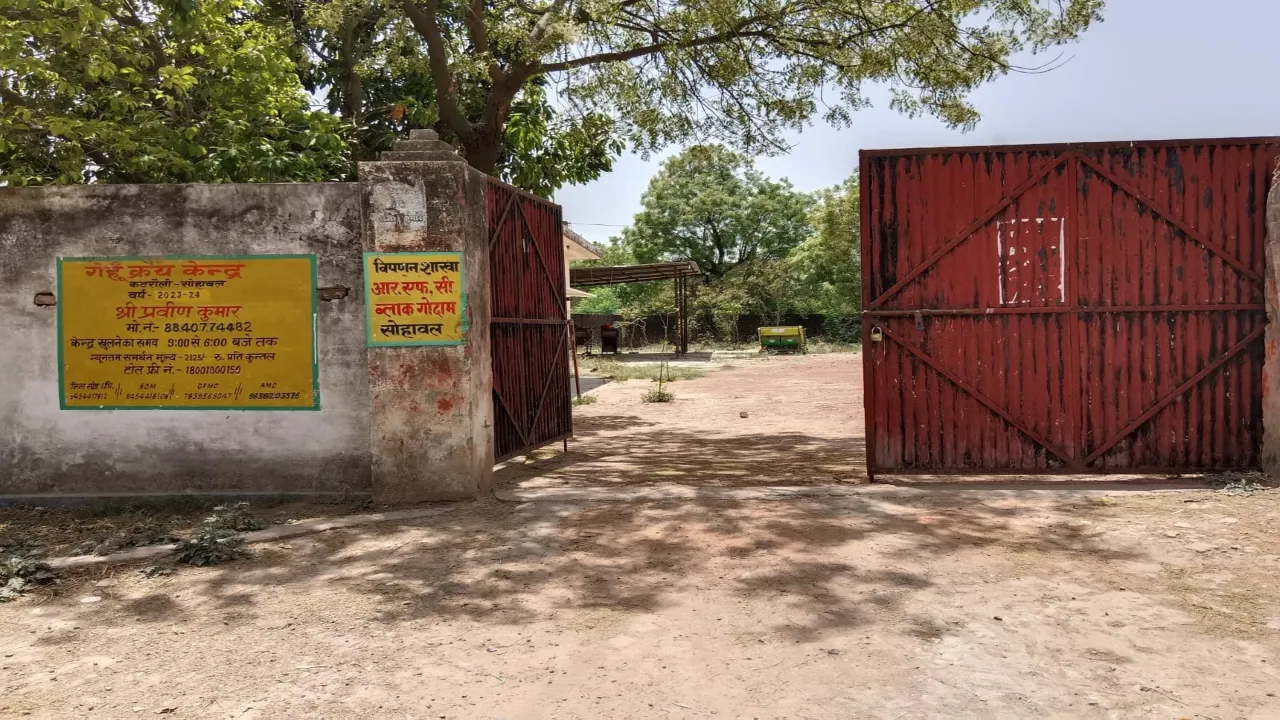 अयोध्या: दो समितियों ने डेढ़ माह में खरीदा सिर्फ 304 कुंतल गेहूँ