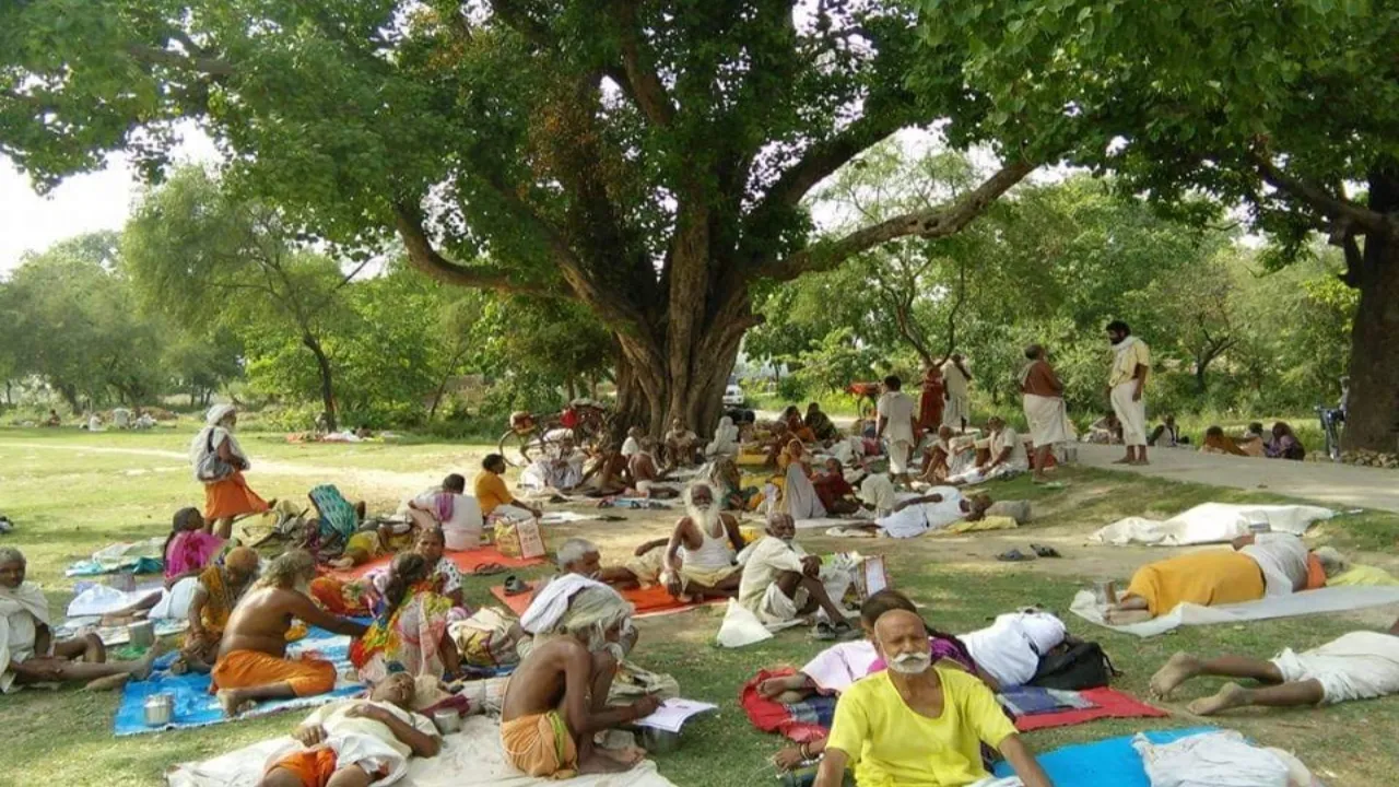 घाघरा नदी पार कर कल गोंडा में प्रवेश होगी अयोध्या की चौरासी कोसी परिक्रमा यात्रा 
